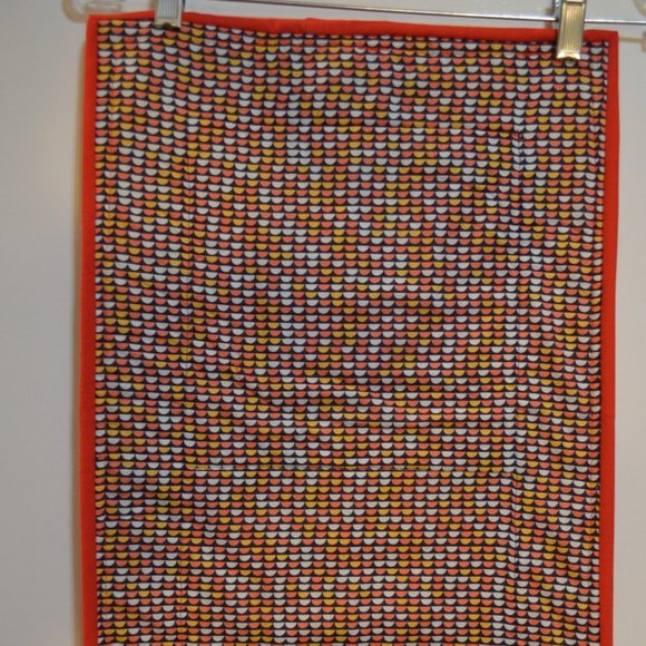 Homemade Quilted Table Runner Patriotic Theme  Red Blue White approx. 14' x 40' - Picture 10 of 16